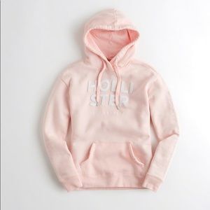 hollister logo graphic hoodie